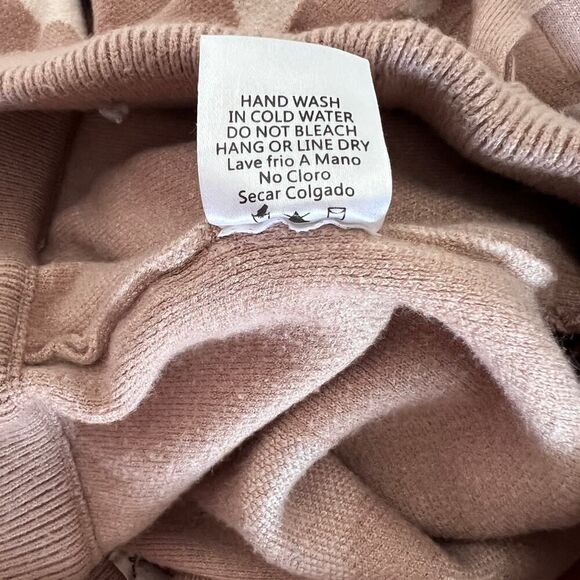 Tea N Rose Brown/Cream Flower Joggers- M - Picture 6 of 9